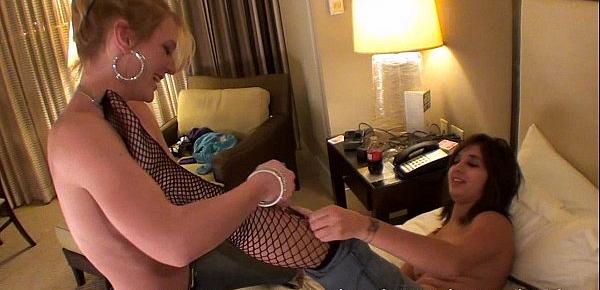  losing at strip poker badly in my hotel room